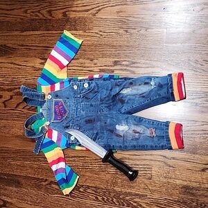 Homemade Chucky Costume 2-3T